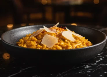 Saffron risotto