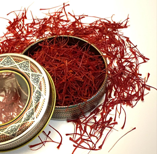 Gold Saffron 100 Gram Khatam Box - Image 3