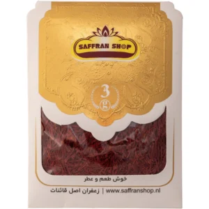 Gold Saffron 3 Gram Golden Pocket