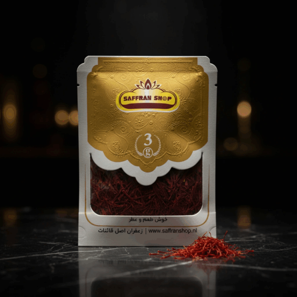 Gold Saffron 3 Gram Golden Pocket saffranshop